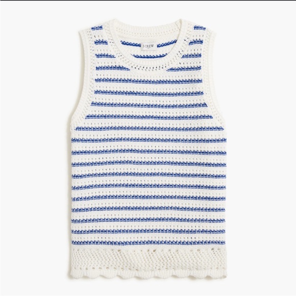 J. Crew Sweaters - J Crew striped sweater vest